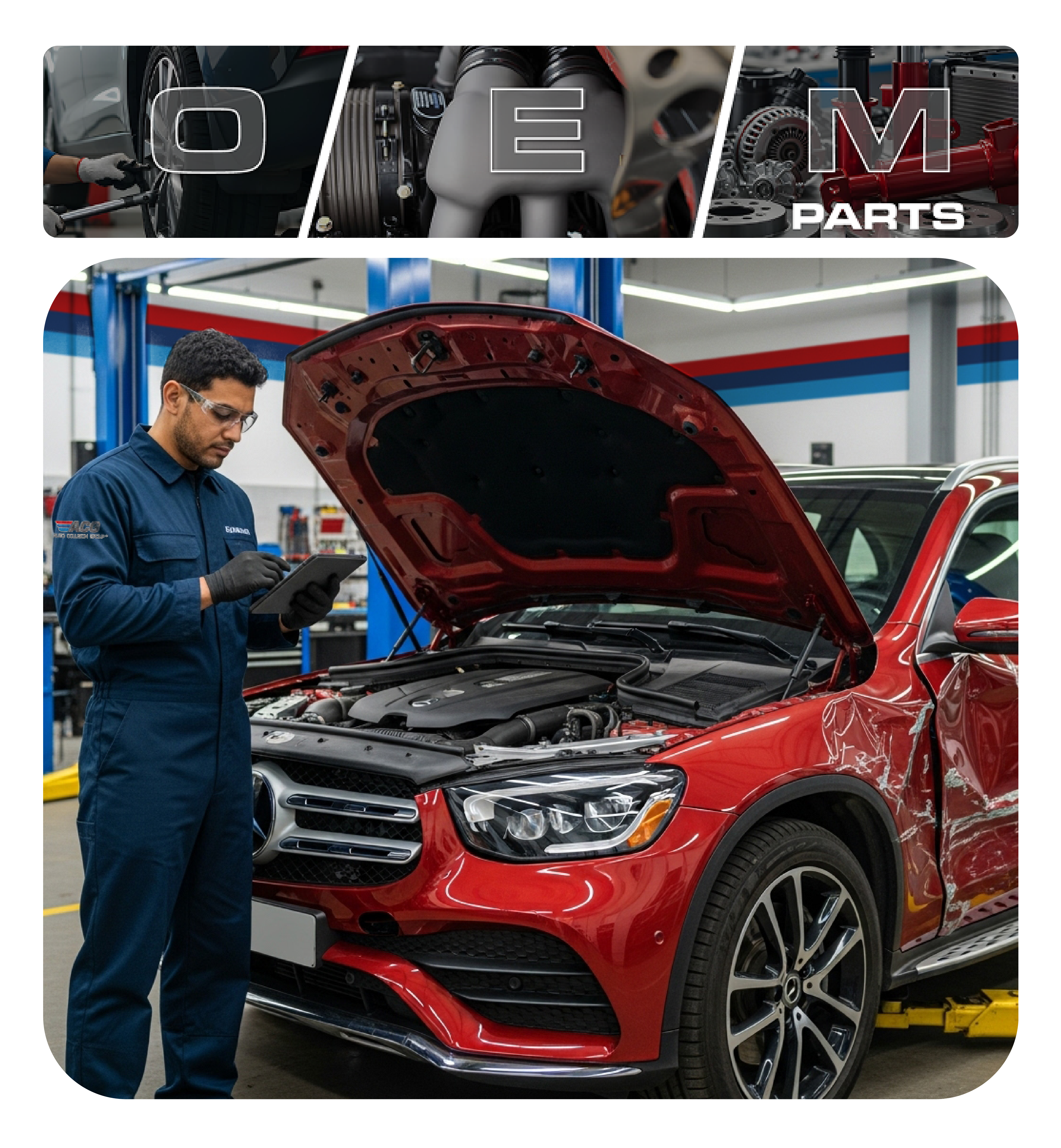 Technician working